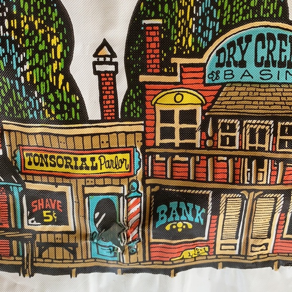 Western Cowboy boot tablecloth - Picture 13 of 13